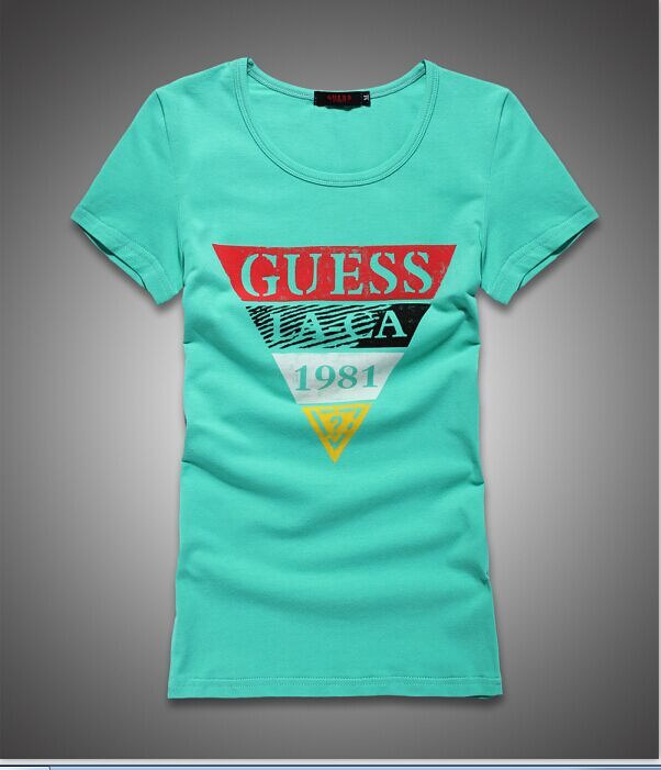 Guess short round collar T woman S-XL-042